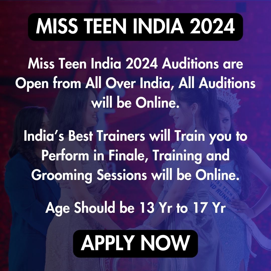 Register for Miss Teen India 2024